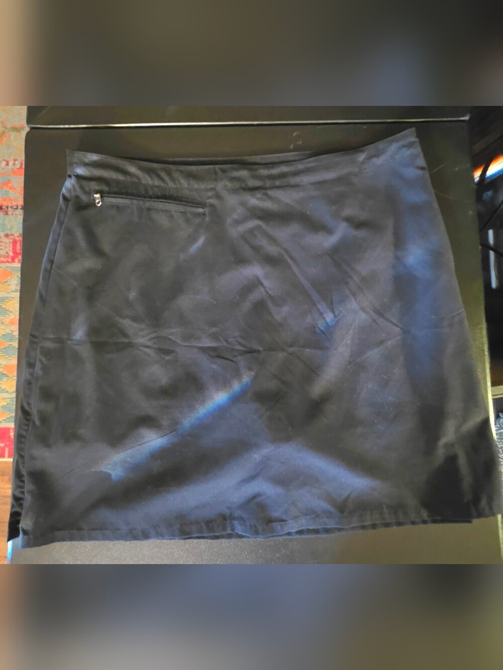 Patagonia Women's Black Performance Hiking Travel Skirt Size 14